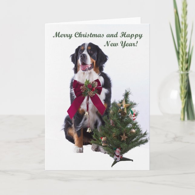Happy Christmas Holiday Card (Front)