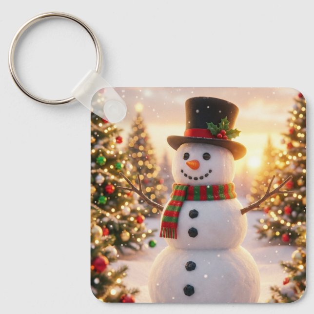Happy Christmas keychain (Front)