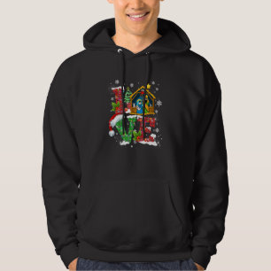 Happy Christmas Love Nativity Laurie Furnell XMas Hoodie