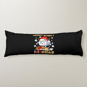 Happy Christmas Merry Sheety 2020 Xmas Body Pillow