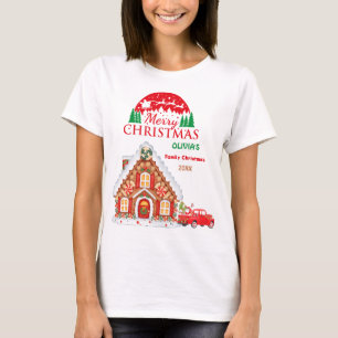 Happy Christmas   Santa Claus Say  Personalized  T-Shirt