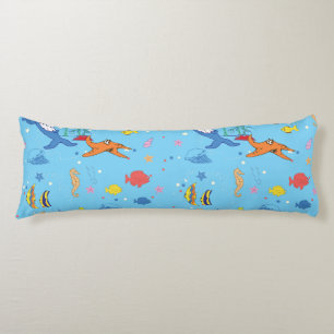 Happy Christmas Shark Body Pillow