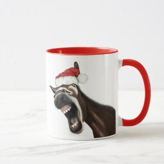 Happy Christmas Singing Donkey, Fa la la la laaa Mug