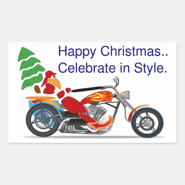 HAPPY CHRISTMAS STICKER (Front)