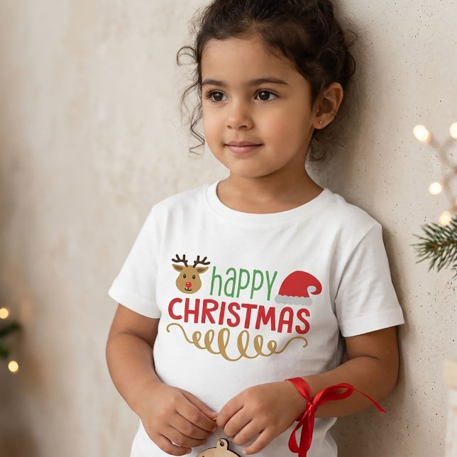 Happy Christmas T-Shirt (Creator Uploaded)