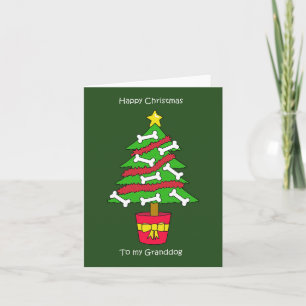 Happy Christmas to Granddog Card