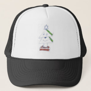 Happy Christmas Tree Trucker Hat
