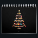 Happy Christmas|Ukulele Instrument Christmas Tree Calendar<br><div class="desc">Happy Christmas|Ukulele Instrument Christmas Tree</div>