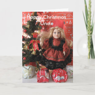 Happy Christmas, uncle Holiday Card