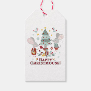 Happy Christmouse Gift Tags