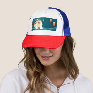 Happy Chuseok Trucker Hat