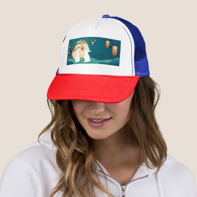 Happy Chuseok Trucker Hat (In Situ)