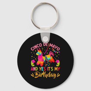 Happy cinco de mayo and it's my birthday pinata keychain
