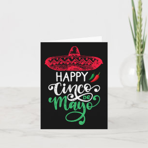 Happy Cinco De Mayo Birthday To Me 5 De Mayo Viva  Card