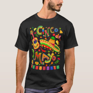 Happy cinco de mayo fiesta mexican party 5 de mayo T-Shirt