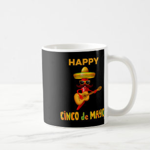 Happy Cinco De Mayo For Mexican Fiesta Costume Coffee Mug