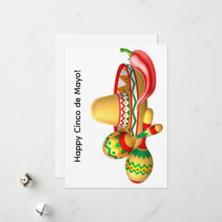 Happy Cinco de Mayo Greeting Card