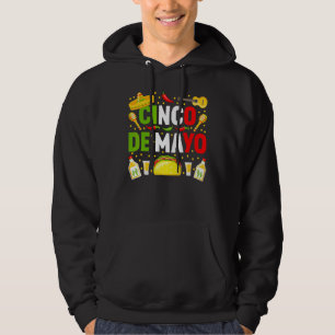 Happy Cinco De Mayo Mexican Party Family Matching  Hoodie