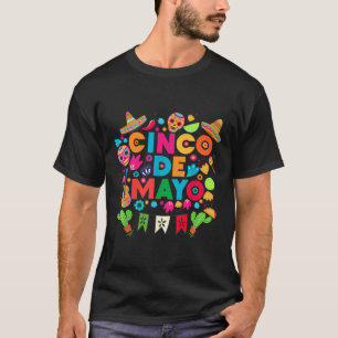 Happy Cinco De Mayo Mexican Party Lets Fiesta Men  T-Shirt