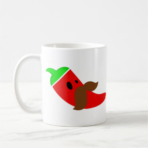 happy cinco de mayo mustache pepper coffee mug