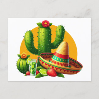 Happy Cinco De Mayo Postcard