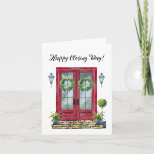 Happy Closing Day Real Estate Client Appreciation  Note Card