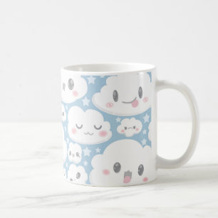 happy cloud coffee mug