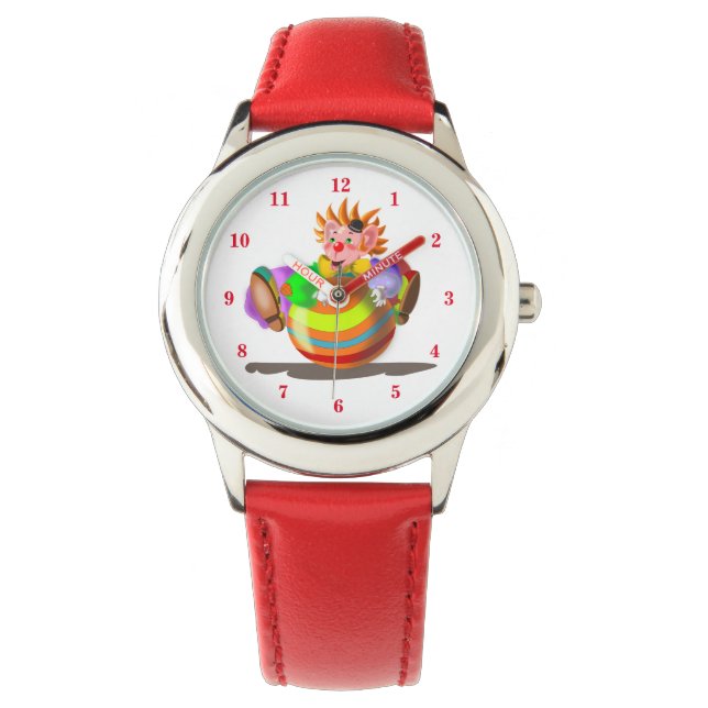 Happy Clown Funny Watch (Front)