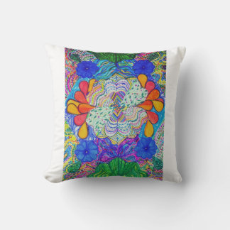 Happy. Cojín Throw Pillow