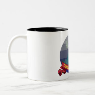 Happy Colorado Day Sign Two-Tone Coffee Mug