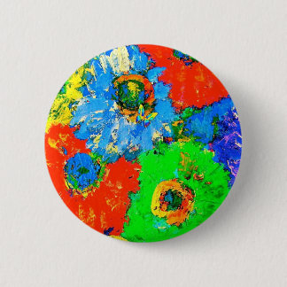 HAPPY COLORS 2 INCH ROUND BUTTON
