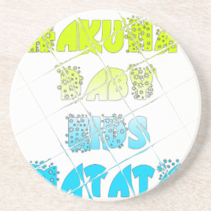 Happy Colours Hakuna Matata Hakunamatata Gift star Coaster