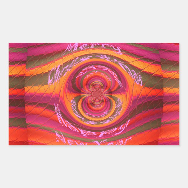 Happy Colours Merry Christmas Happy New Year  Desi Sticker (Front)