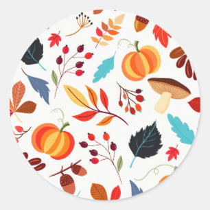 Happy Colours Round Sticker