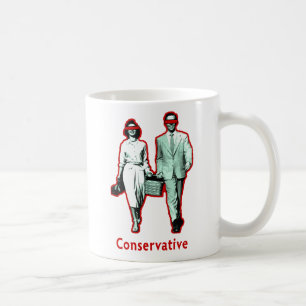 Happy Conservative Couple Coffee Mug