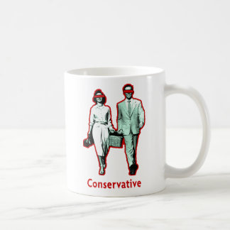 Happy Conservative Couple Coffee Mug