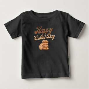 Happy Cookies Day, National Cookie Day Baby T-Shirt