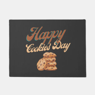 Happy Cookies Day, National Cookie Day Doormat