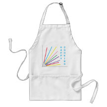 Happy Cooking Fireworks Apron