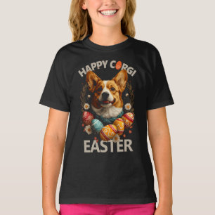 Happy Corgi Easter T-Shirt