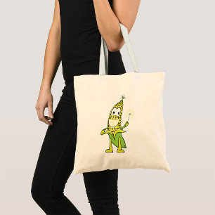 Happy Corn Tote Bag