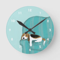 Happy Couch Beagle - Cute Puppy Dog Design