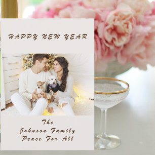 Happy Couple New Year's Day Confetti Celebrate Invitation
