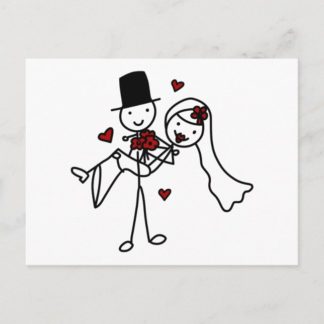 Happy Couple Postcard (Front)