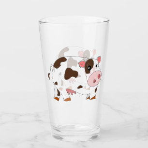 Happy Cow Glass