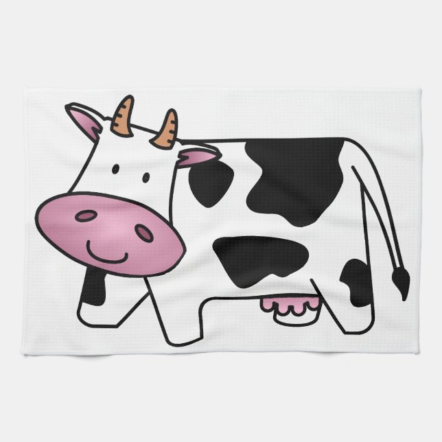Happy Cow Kitchen Towel (Horizontal)