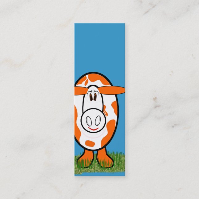 Happy Cow - Mini Business Card (Front)