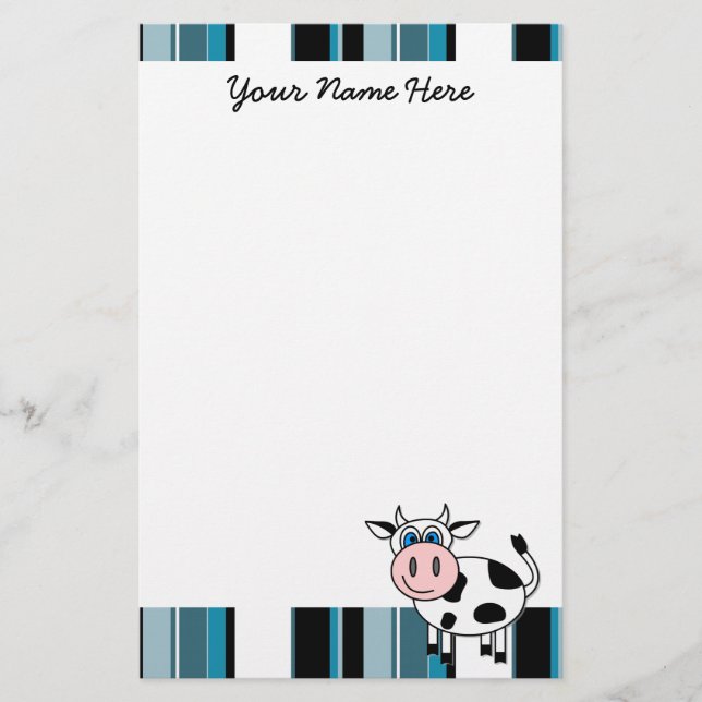 Happy Cow Stationery (Front)