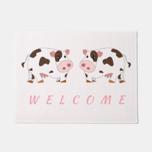 Happy Cows Doormat