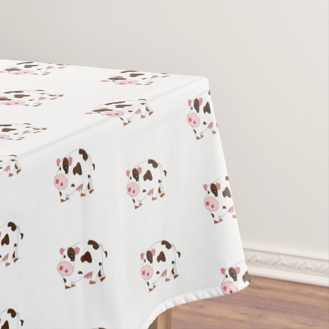 Happy Cows Tablecloth (In Situ)
